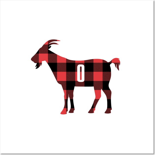 POR GOAT - 0 - Plaid Wall Art by KFig21